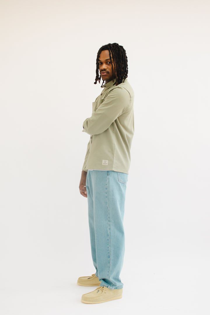 Classic Overshirt - Sage green