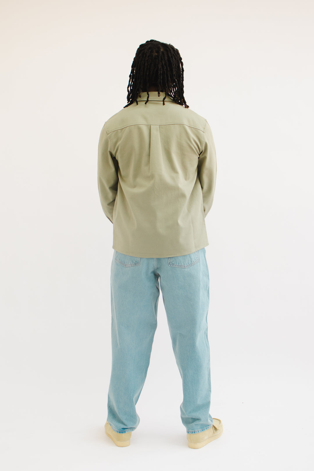 Classic Overshirt - Sage green